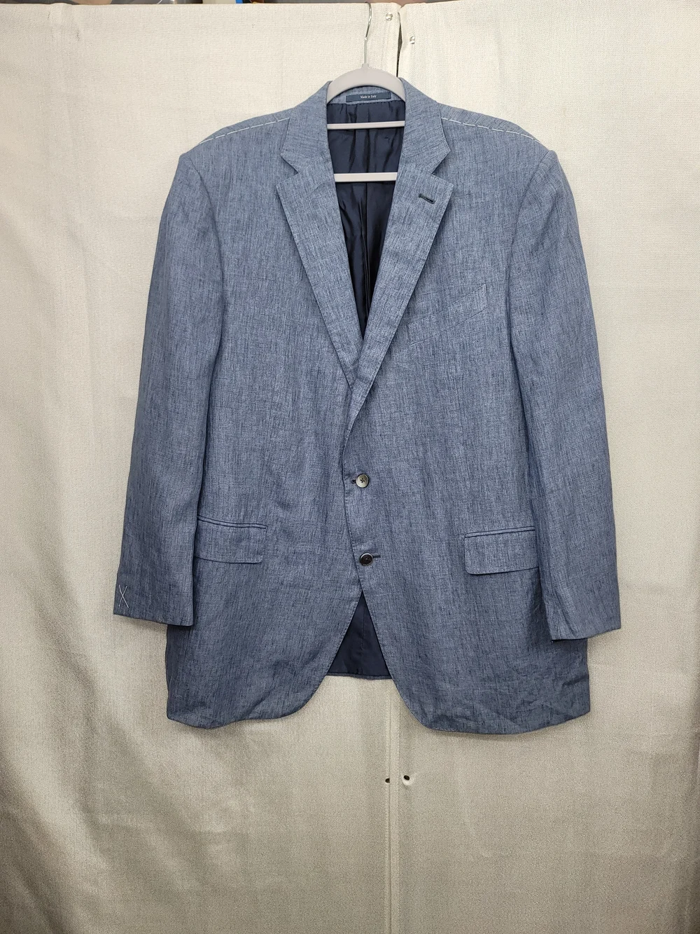 Ermengildo Zegna Nwt Mens Linen Blazer Sports Jacket Size 62R Or US Size 52R